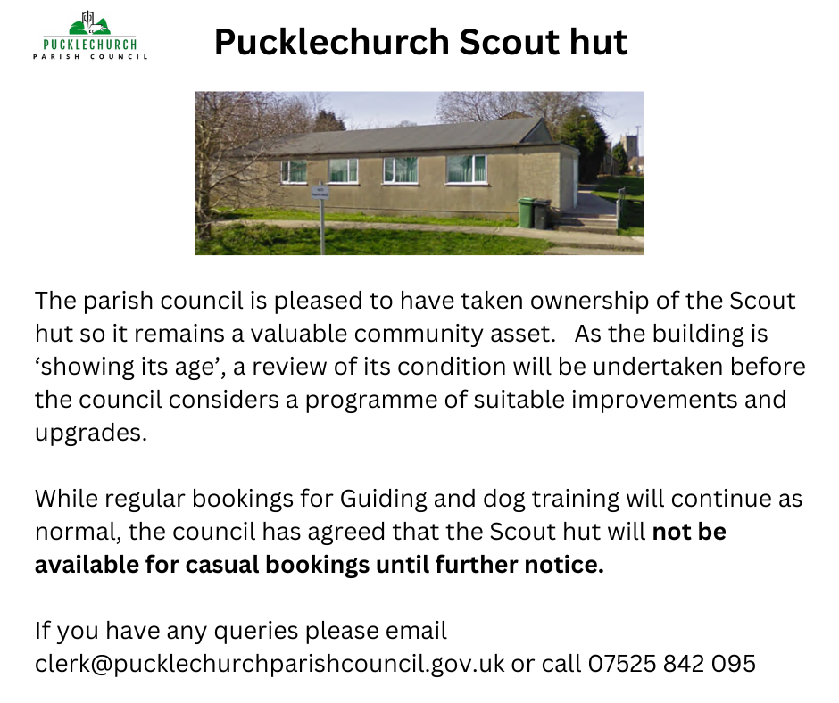 Scout hut update