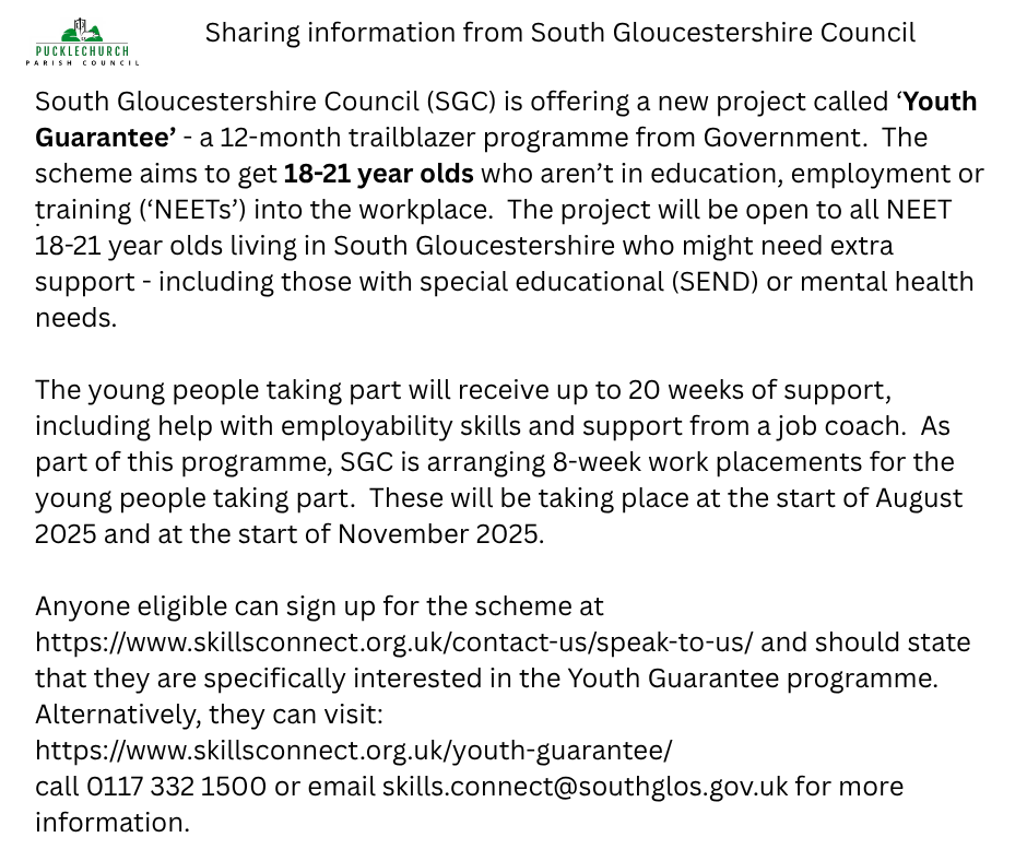 Information on scheme