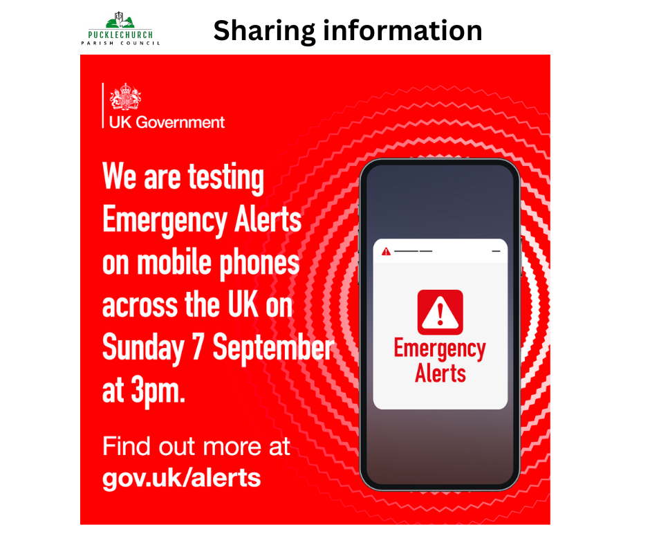 Information on emergency alert testing
