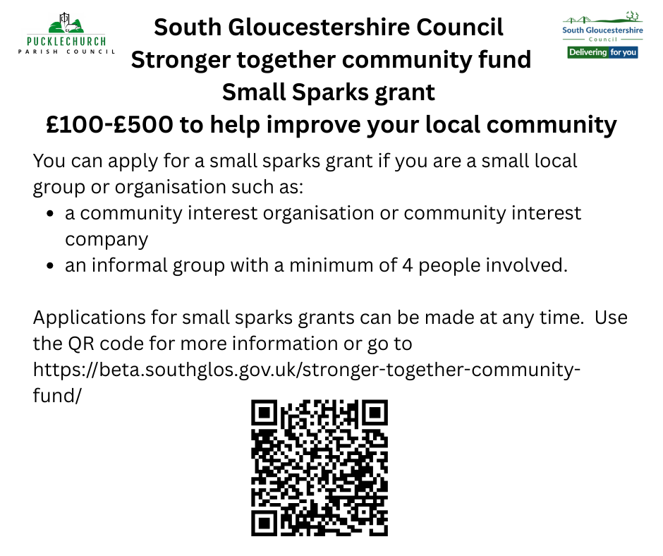 Small sparks grants